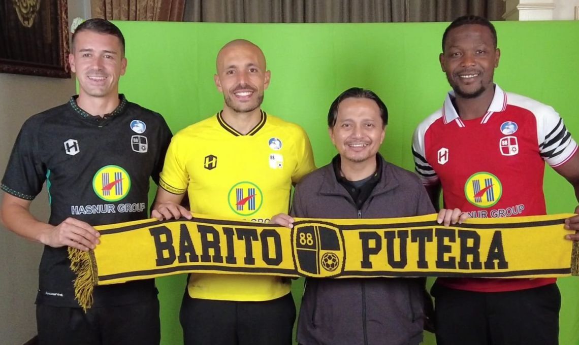 Barito Putera Mengumumkan Perekrutan Tiga Pemain Internasional Baru.