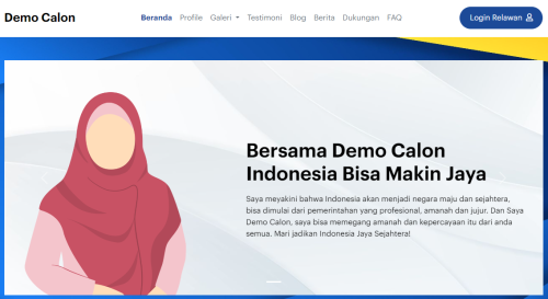 Sukseskan Pilkada 2024 dengan Website Calon.id untuk Calon Anggota Pemerintahan