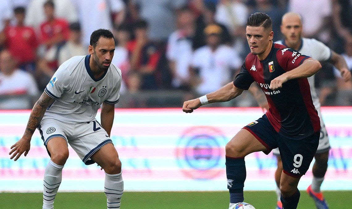 Genoa Bermain Imbang 2-2 Dengan Tuan Rumah Inter Di Pertandingan Pembuka.